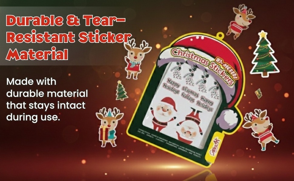 CHRISTMAS STICKERS GIFT SET