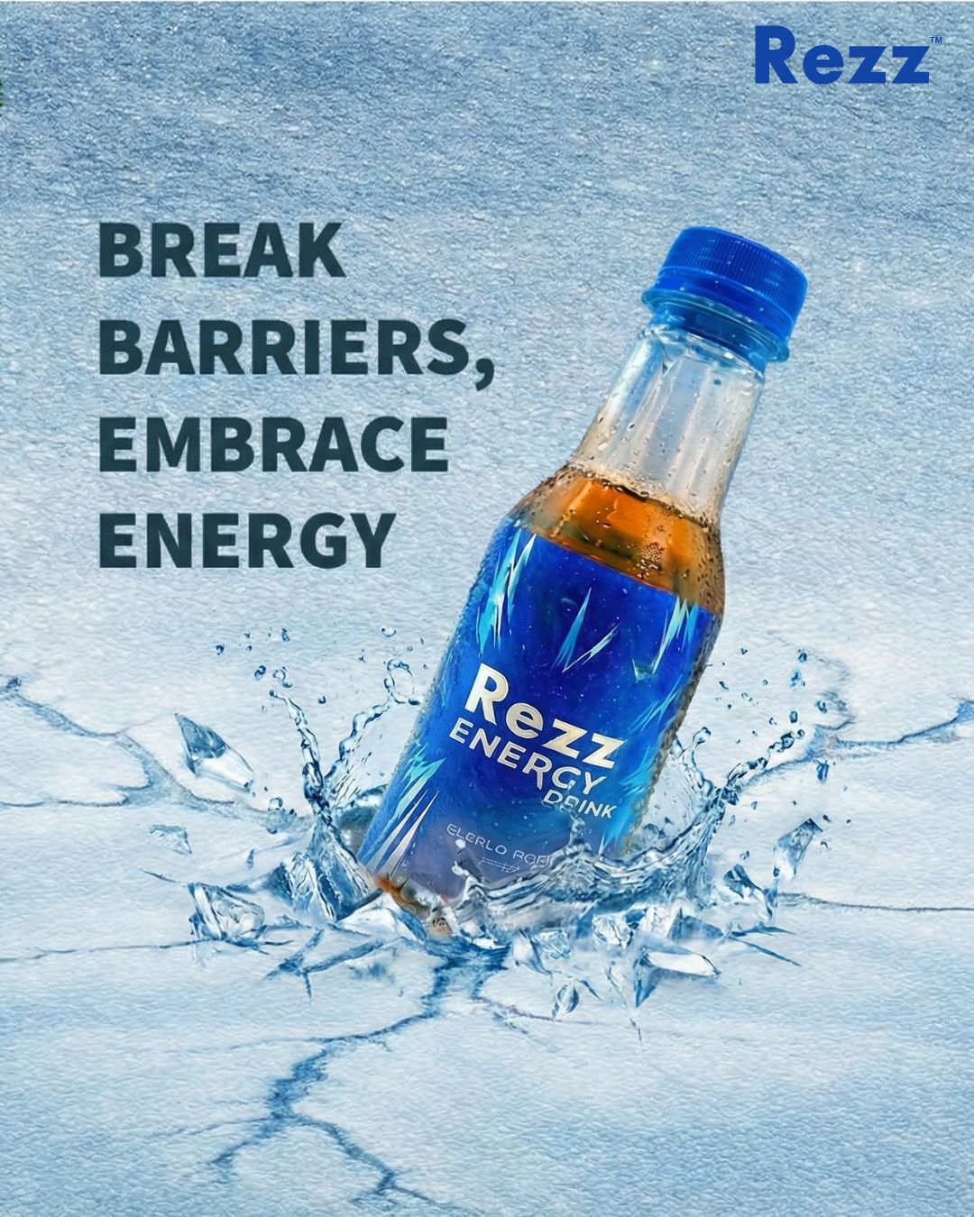 Rezz Energy Drink 200ml plastic bottle