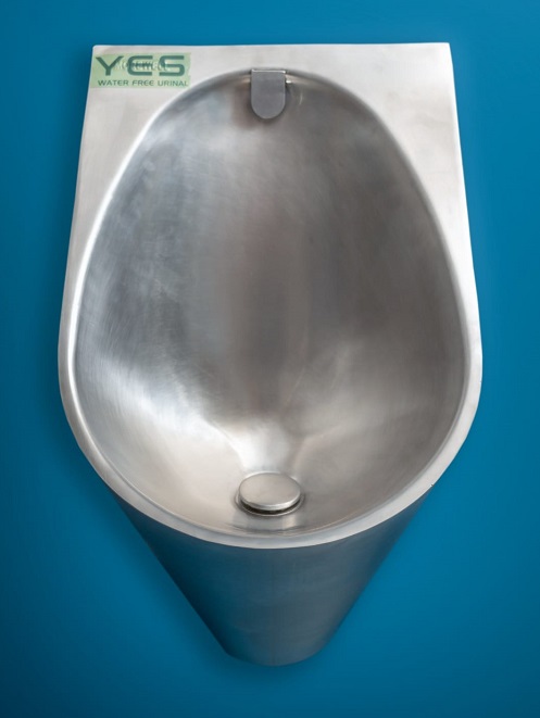 WATER FREE URINAL STAIN LESS STEEL