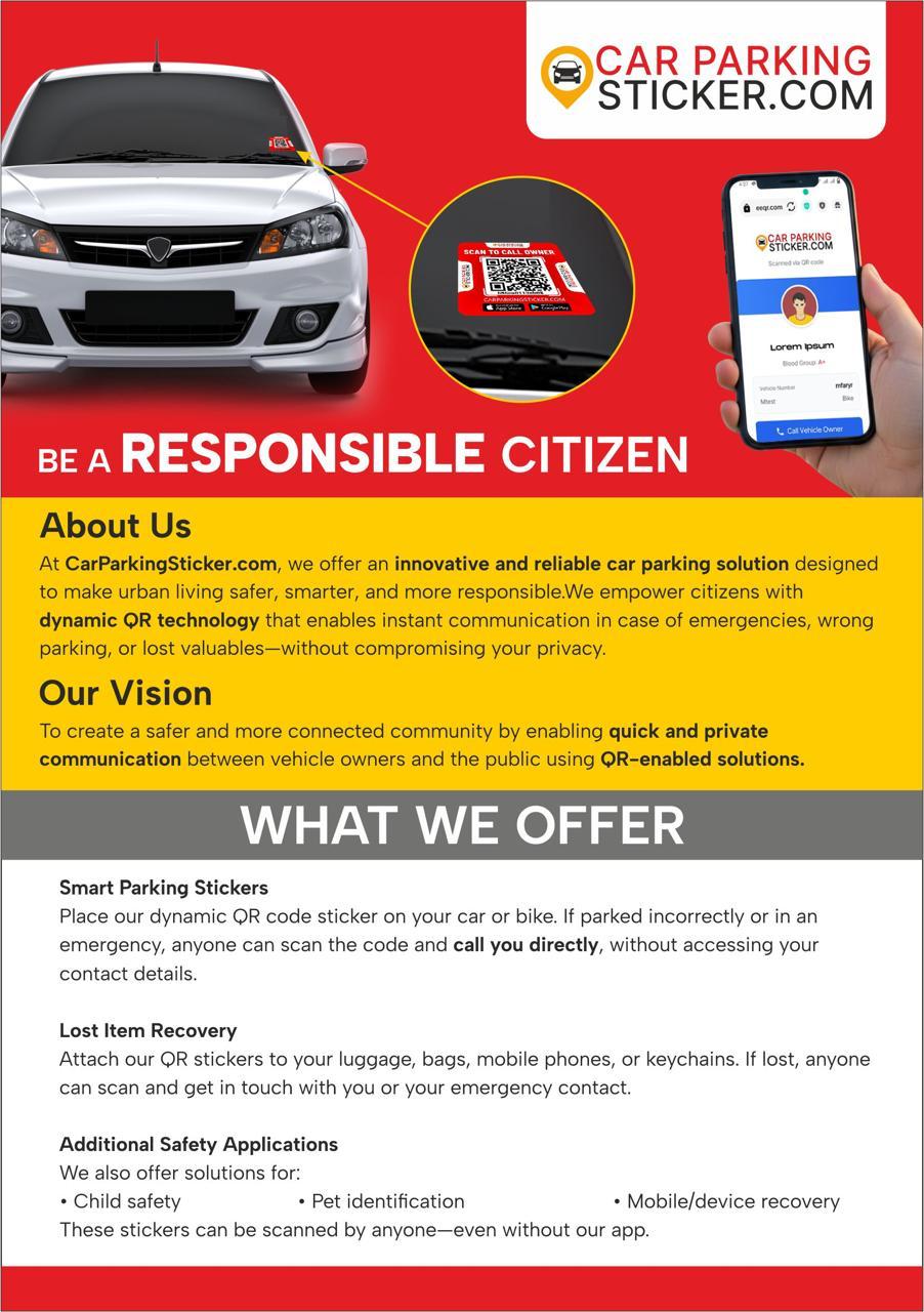 BE A RESONSIBLE CITIZEN