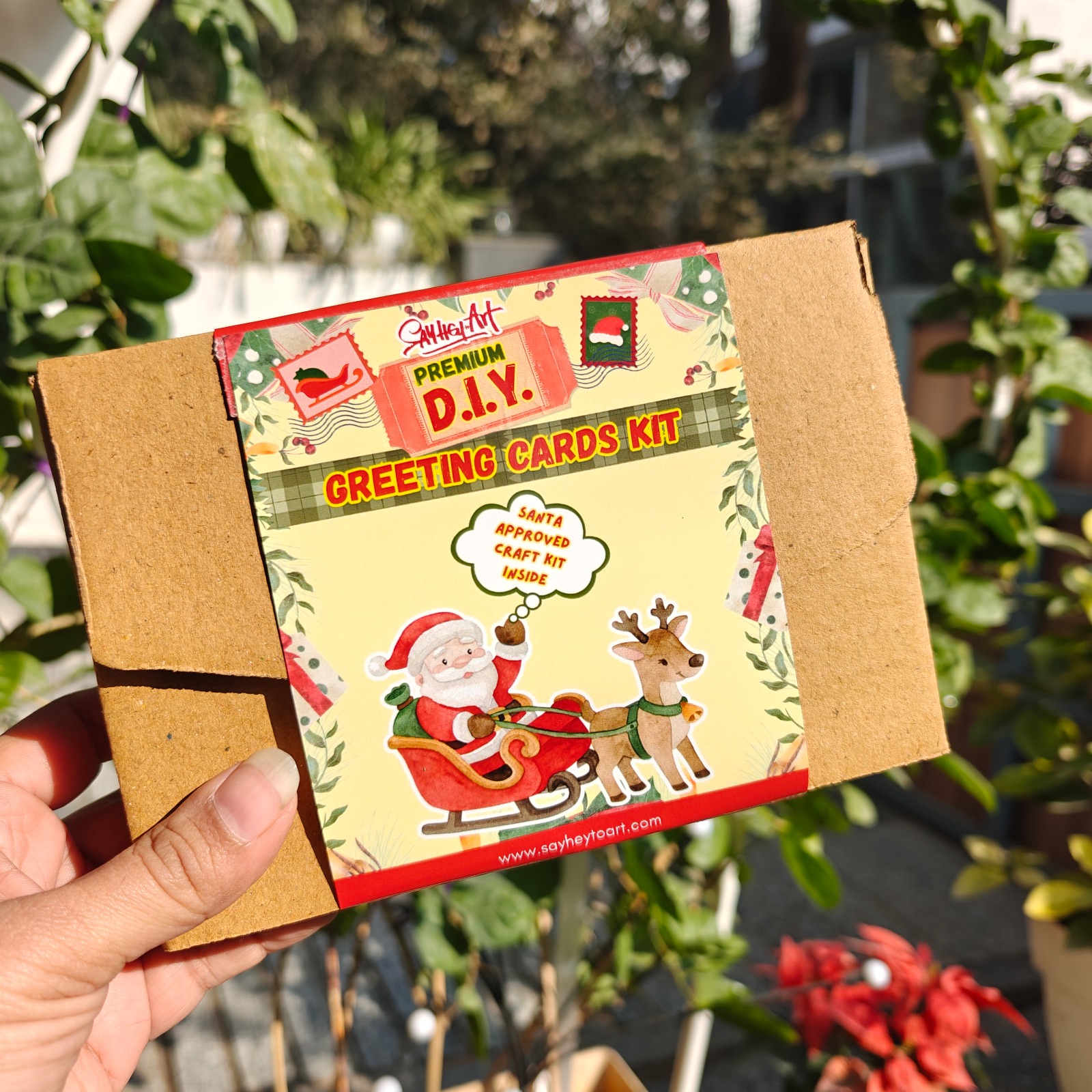 CHRISTMAS GREETING CARD KITS - DIY ACTIVITY