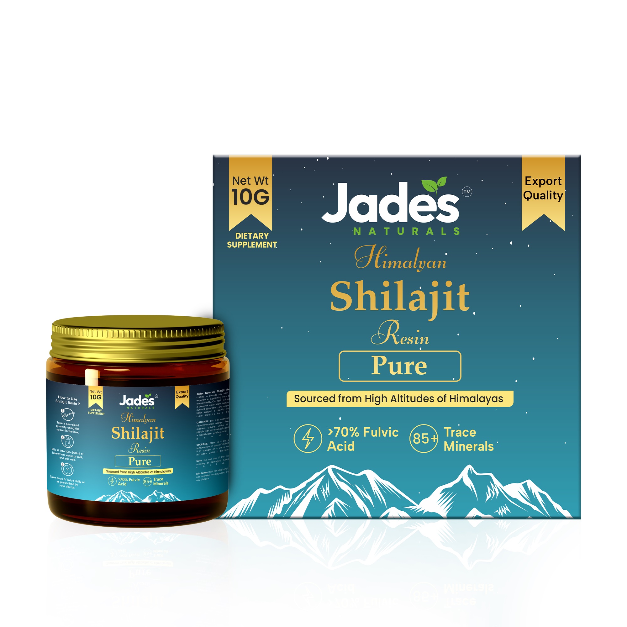 Pure Shilajit - 10 gram introductory pack