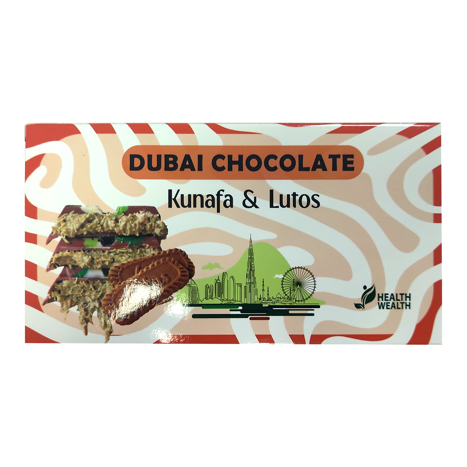 Dubai Kunafa Chocolate (Speculoos/Lotus)