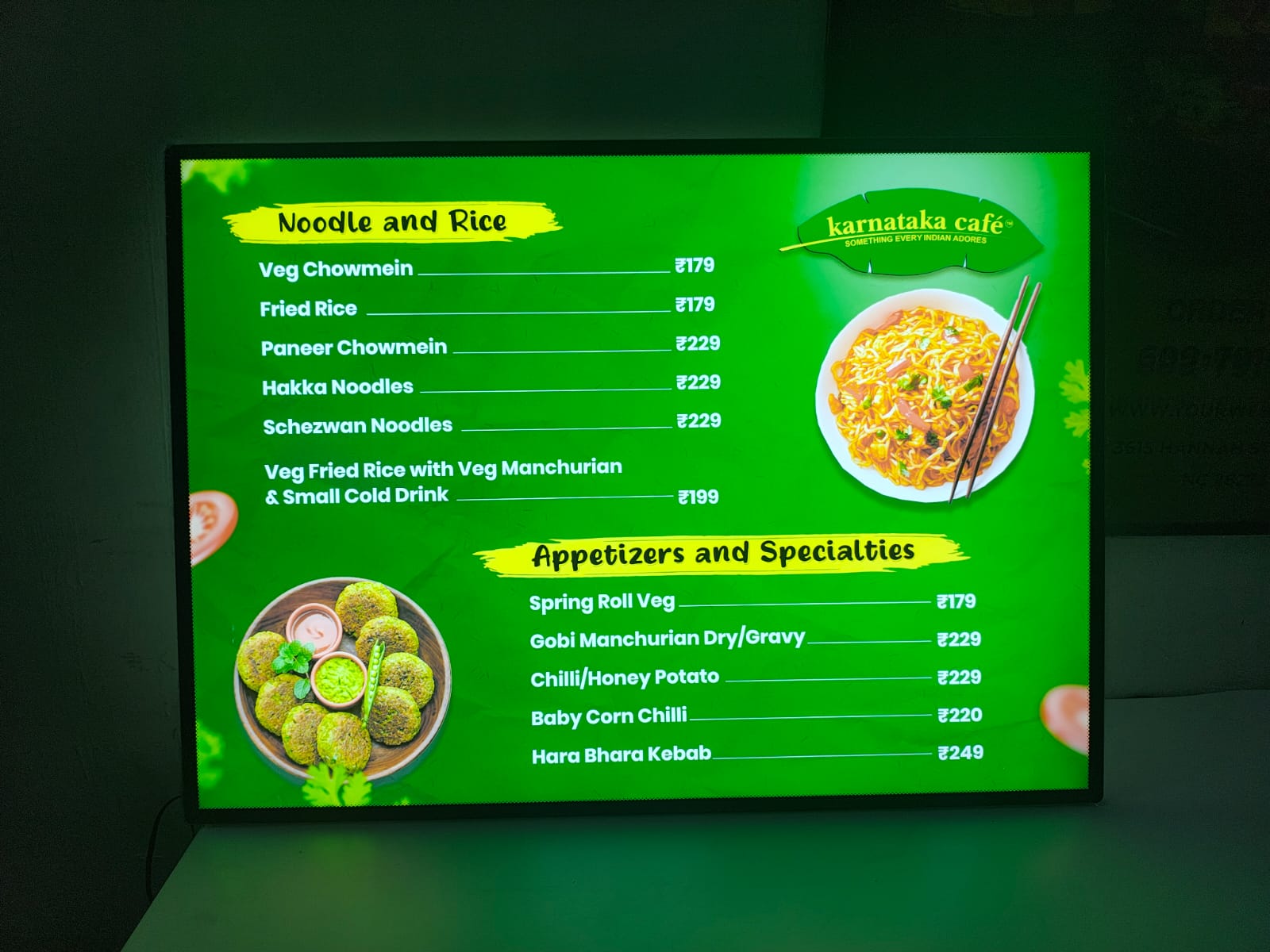 LED MENU BOARD