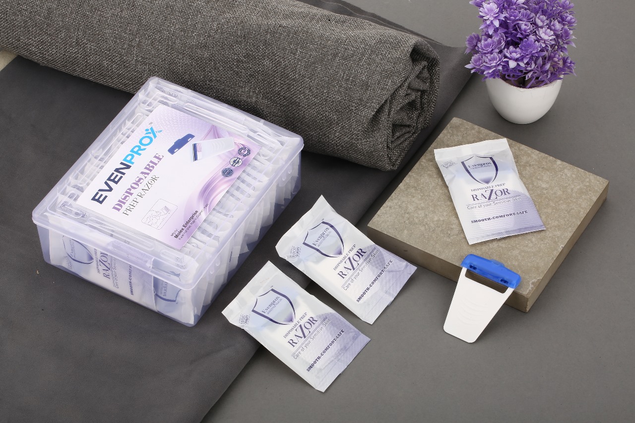 Disposable prep  razor