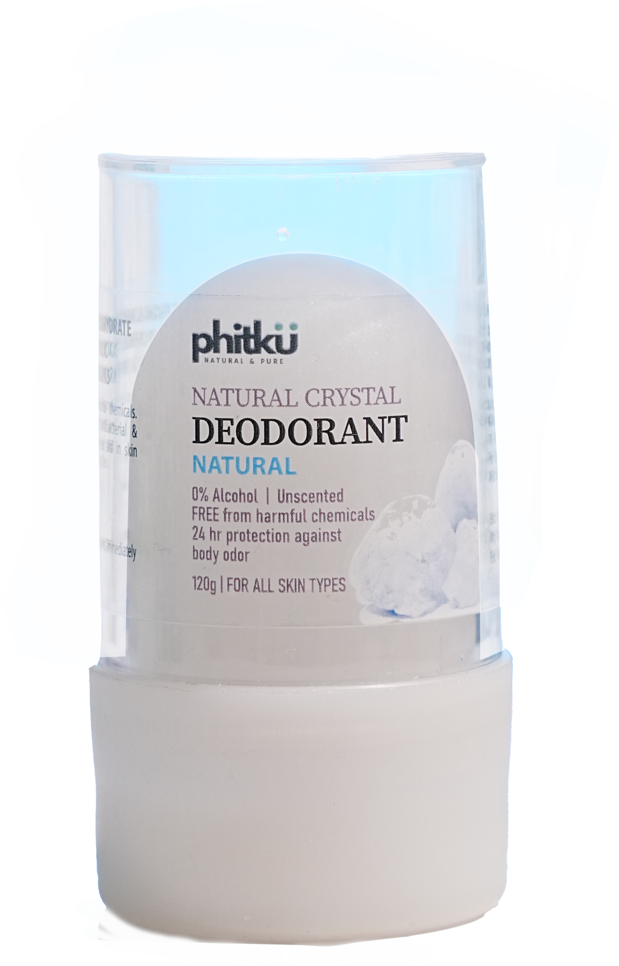 Alum Infused Crystal Roll-On Stick - Natural