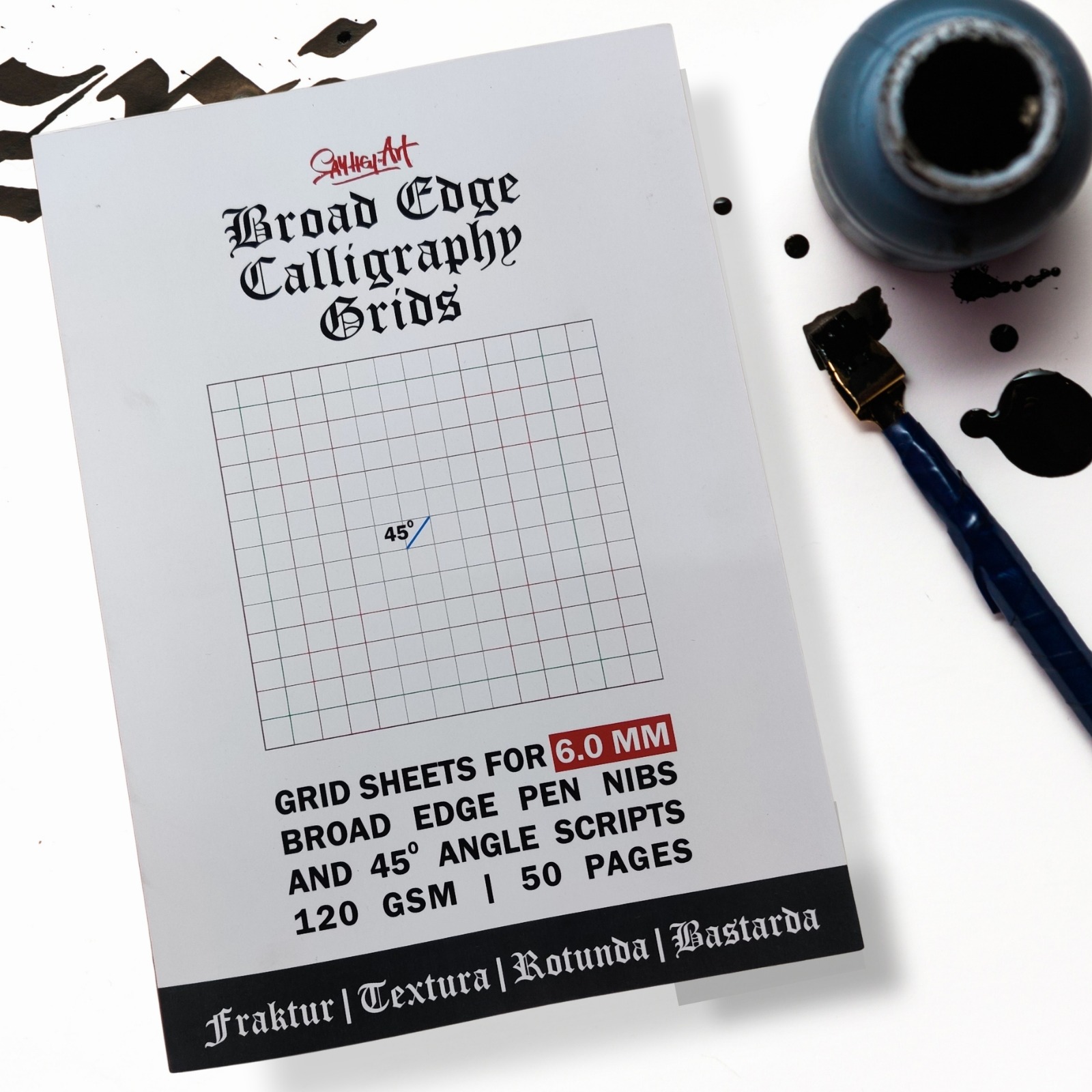 CALLIGRAPHY GRID BOOKS