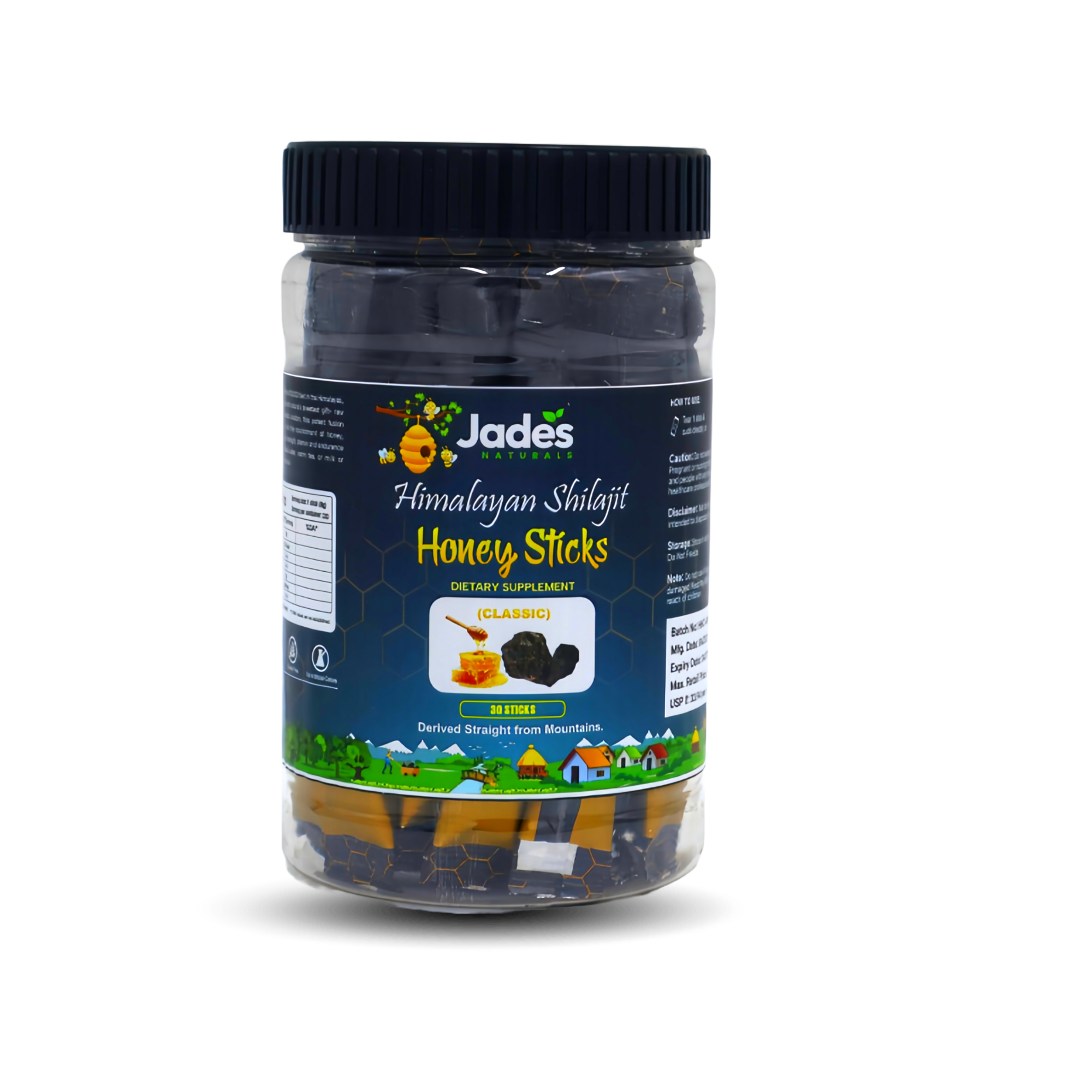 Jades Naturals Shilajit Honey Sticks