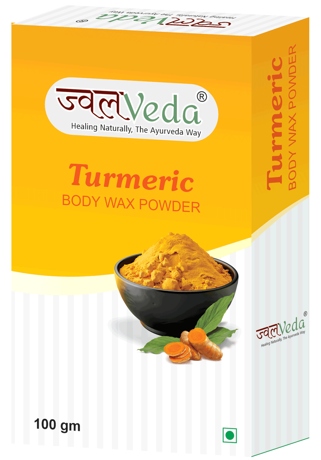 Turmeric body Wax Powder