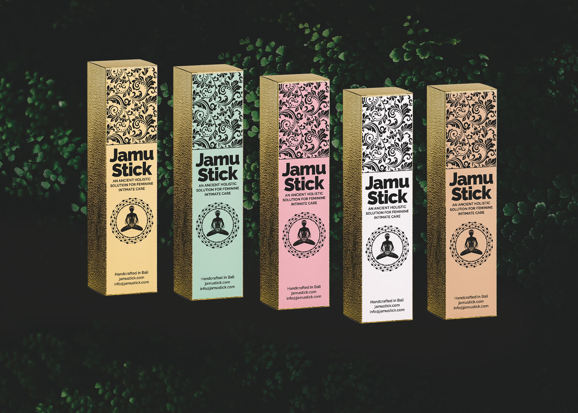 Jamu Stick Green & Brown