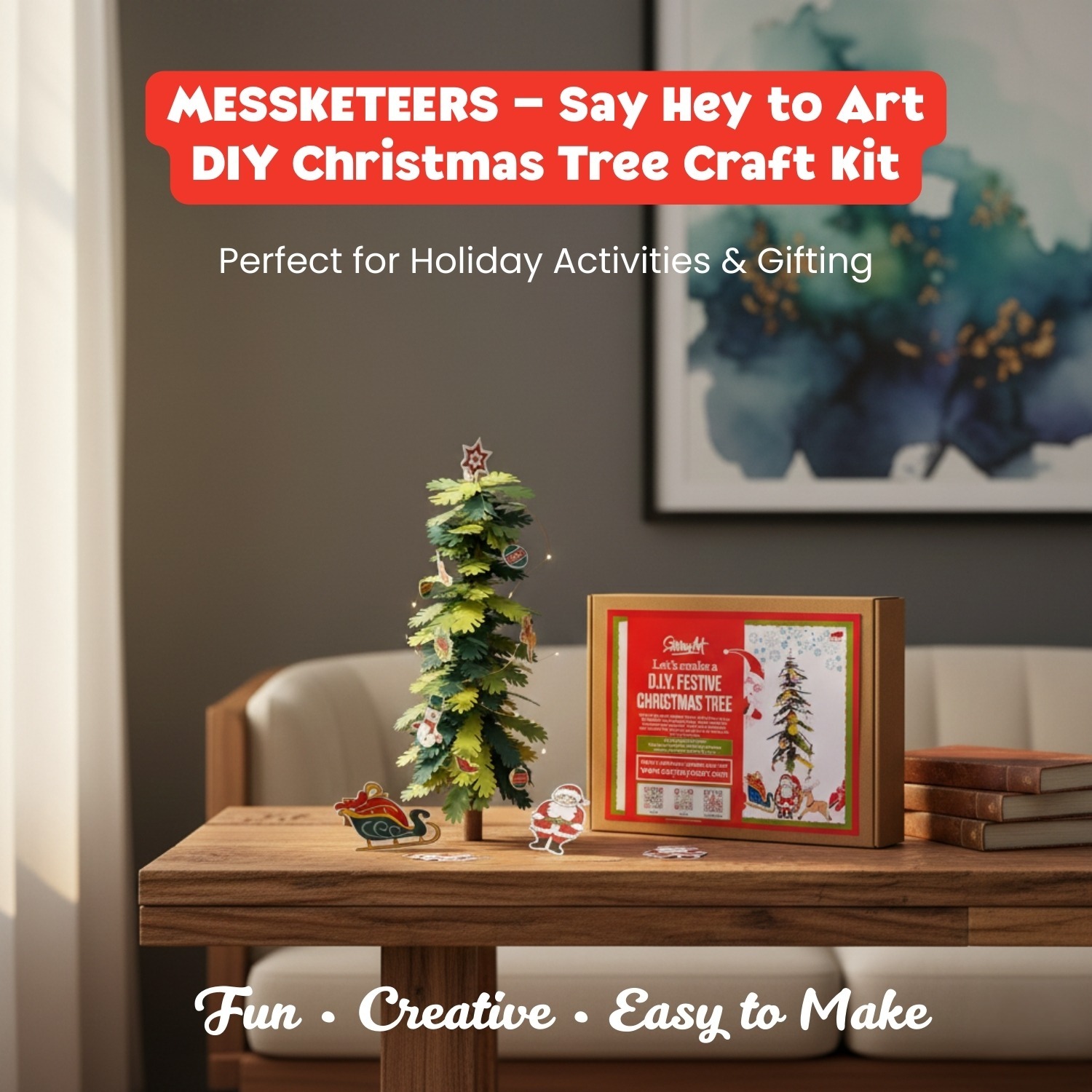 DIY CHRISTMAS TREE MAKING KIT