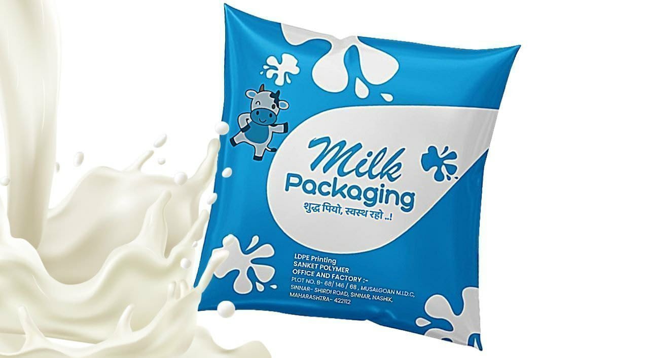 Milk Packaging Printed Film Roll