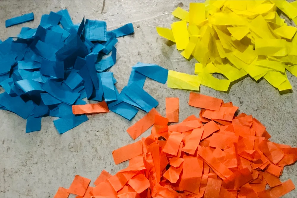 Multicolour Party Paper