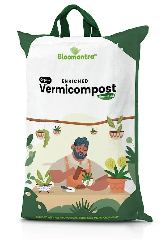 Vermicompost organic manure