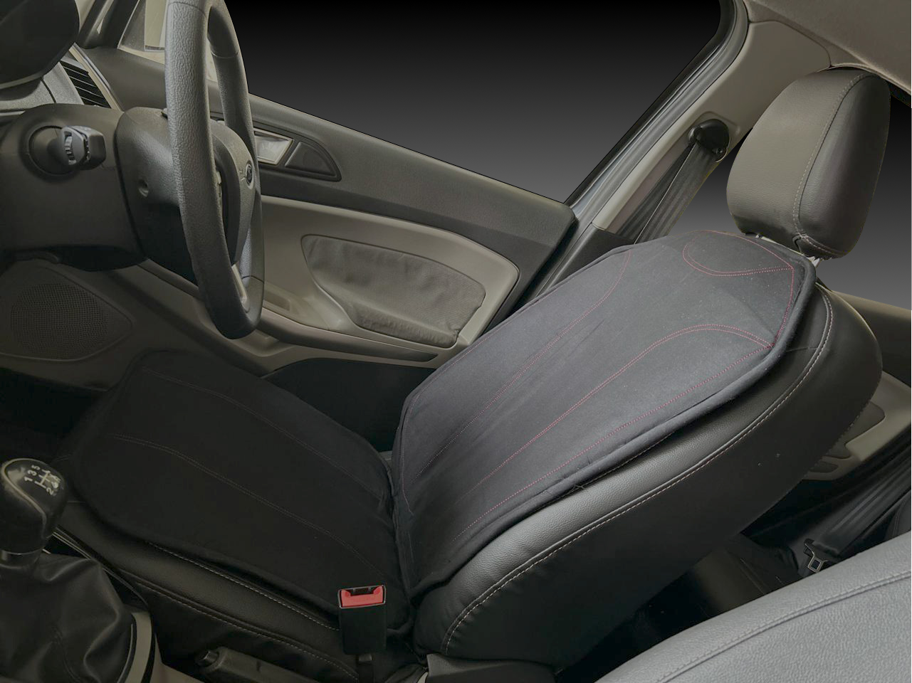 Naturally Ventilated Seat Pad Black
