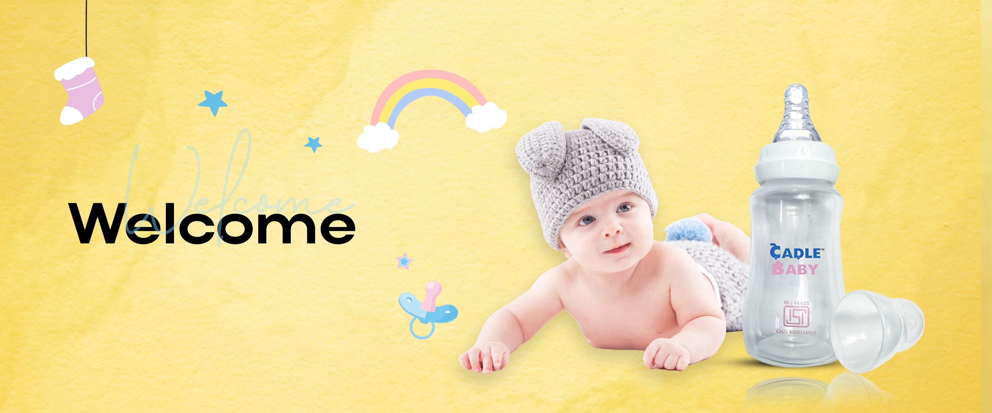 Cadle Baby brand feeding bottle