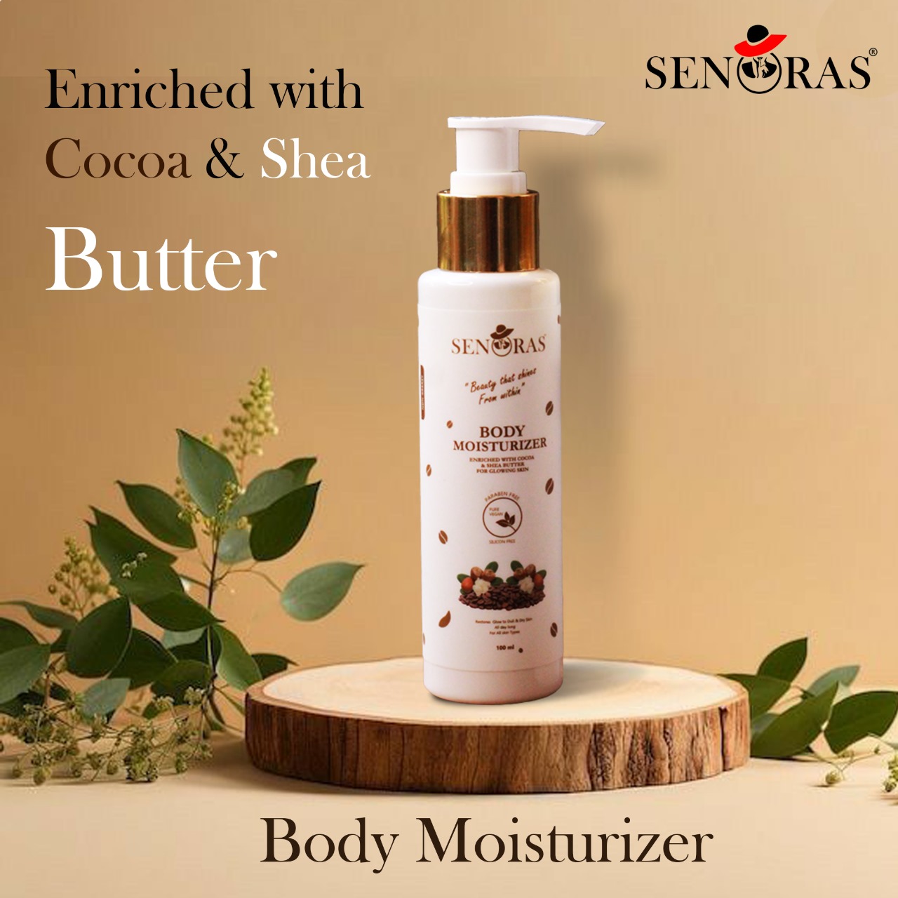 Senoras Cocoa & Shea Butter body moisturizer
