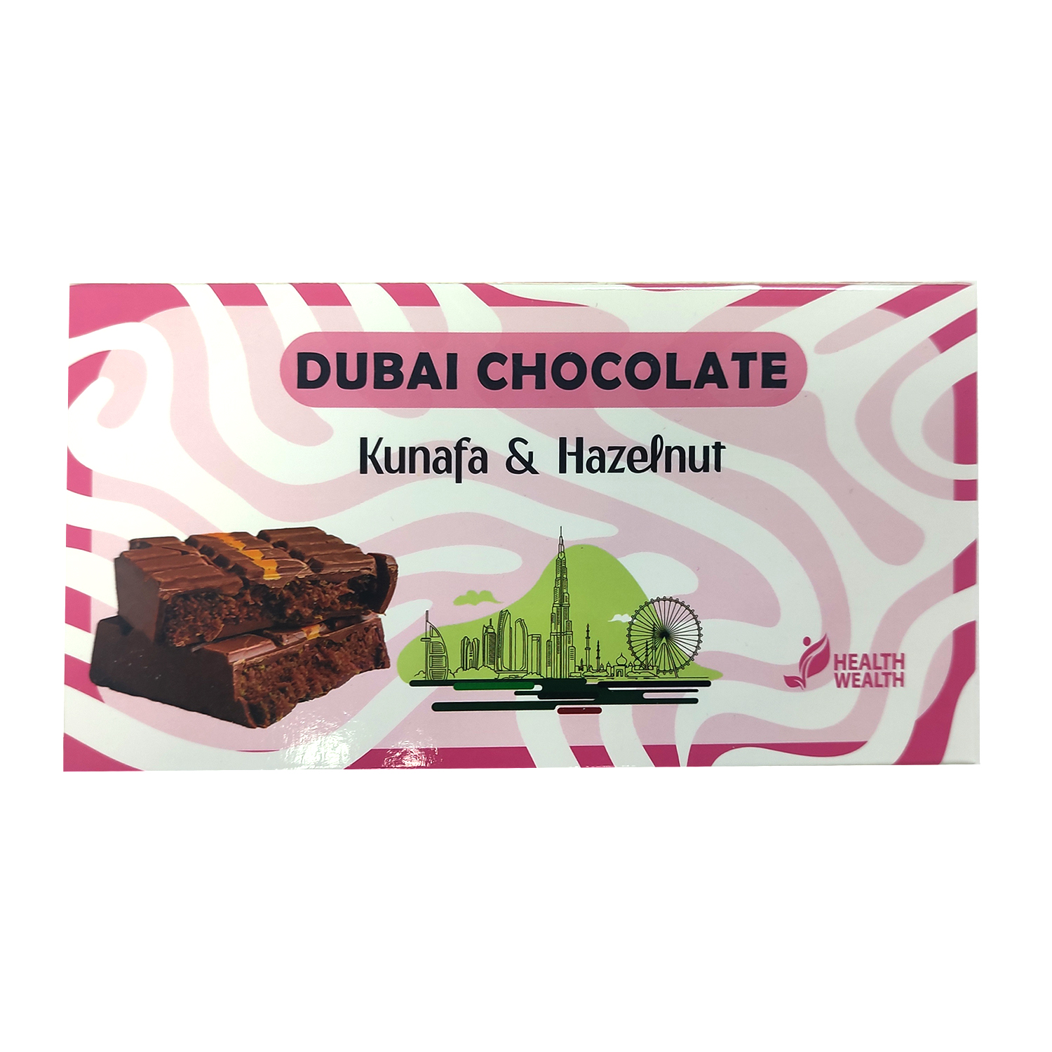 Dubai Kunafa Chocolate (Hazelnut)